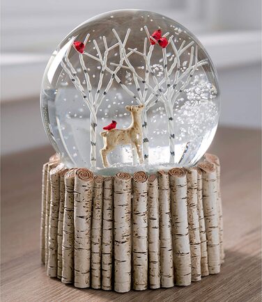 Снігова куля WeRChristmas, багатобарвна, 13 см, новорічний декор