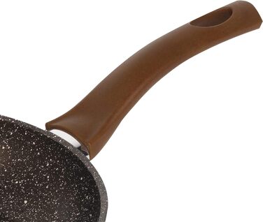Набір сковорідок Bergner Root 2 шт. 20/24 см, антипригарне покриття, індукція, алюміній, ергономічна ручка, для всіх плит