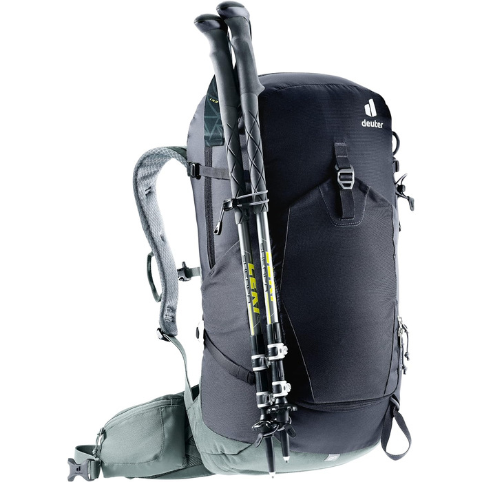 Чоловічий туристичний рюкзак Deuter Trail Pro 33 л, чорний, для хайкінгу та скелелазіння