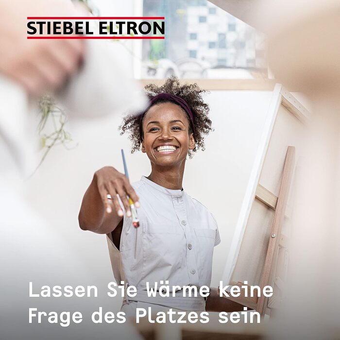Електрообігрівач STIEBEL ELTRON 2 кВт, конвектор на колесах, для 25 м², енергоощадний, TÜV сертифікат
