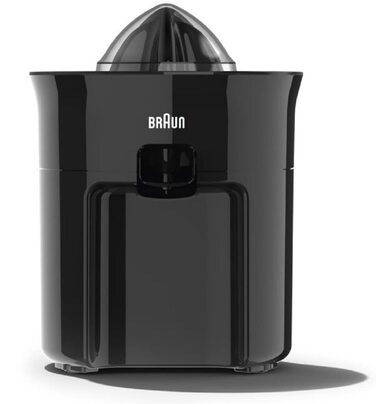 Цитрусовий прес Braun Tribute CJ 3050 (чорний, 0.35 л, 60 Вт) - професійний соковижималка для цитрусових