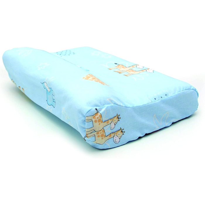Ортопедична подушка для дитини Sissel® Soft Bambini | 4-7 років | Ергономічна підтримка шиї | Віскоеластична піна | Зручна у подорожах | 37x25 см