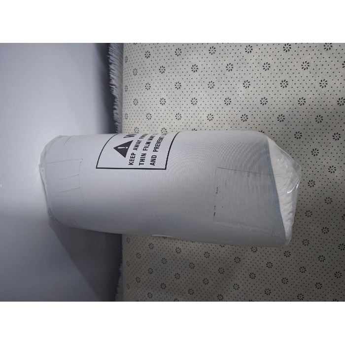 Подушка для шиї з Memory Foam - ортопедична подушка для сну, біла. Для тих, хто спить на боці, спині та животі