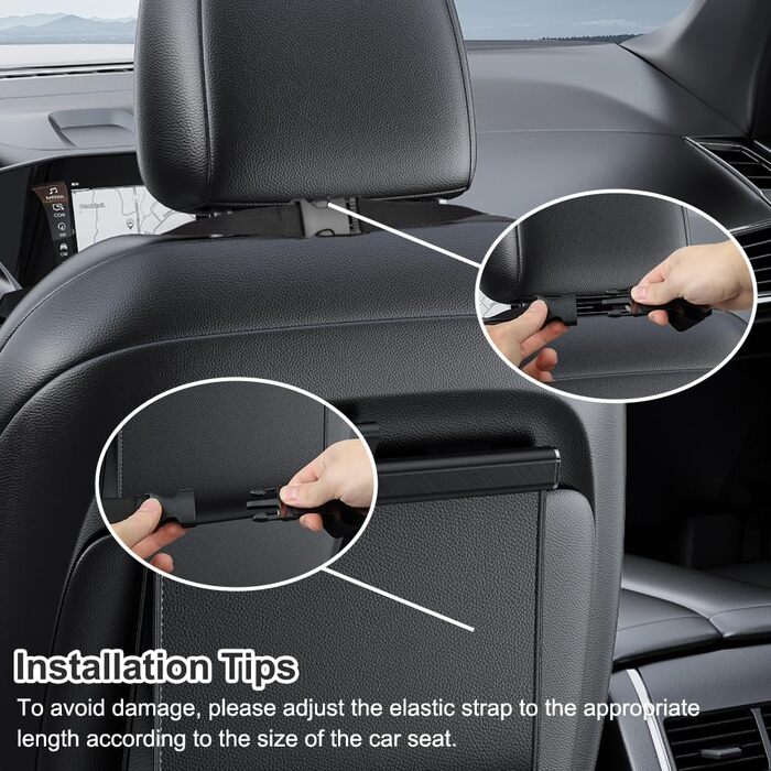 Подушка для авто Ainiv: клиновидна подушка з піни memory foam для підтримки спини, ергономічна подушка для водія, аксесуари для подорожей (чорна)