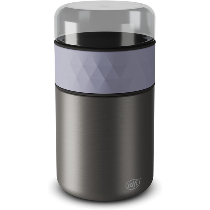 Термоконтейнер для їжі alfi ENDLESS FOOD MUG 500 мл, лаванда, з додатковим снек-потом, 3-в-1, із нержавіючої сталі, ізольований, не протікає, зберігає тепло до 5 годин, холод – до 10 годин, можна мити в посудомийній машині