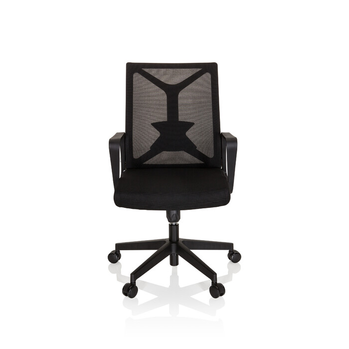 Офісне крісло / поворотне крісло ENCO Mesh Black Foldable hjh OFFICE