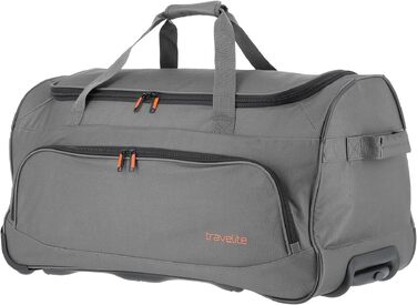 Дорожня сумка на колесах Travelite Basics Fresh L, 71 см, 89 л, антрацит (сірий)
