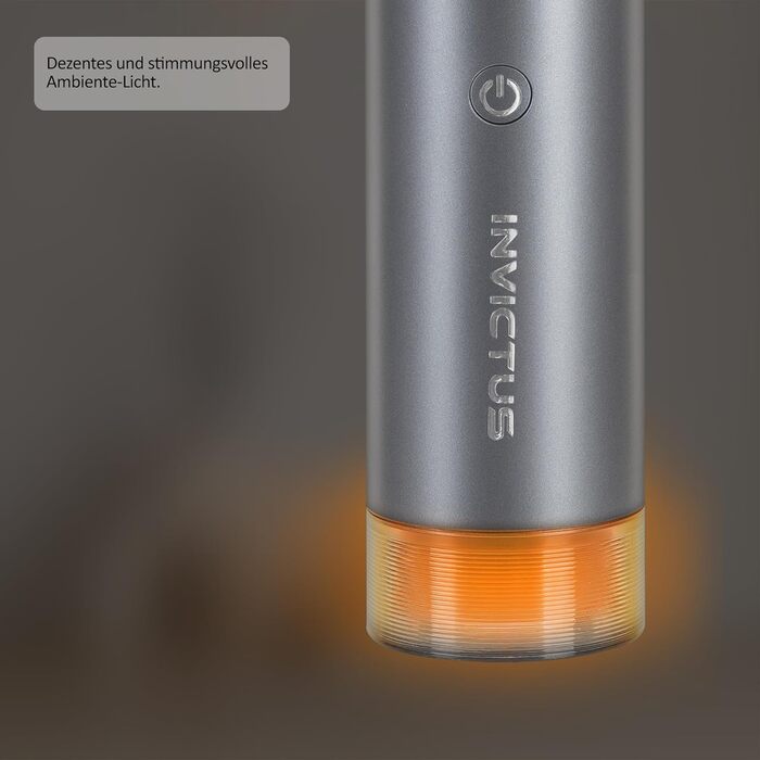 Портативний автопилосос Genius Invictus ONE 2в1 з набором для столу, повітряним насосом і повітродувкою, для прибирання авто, столу, комп'ютера, шерсті тварин, з HEPA-фільтром, до 20 хв роботи, 9 предметів