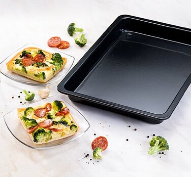 Піднос для пирогів/піци 42 x 29 x 4 см Спинка - Idee Kreativ Dr. Oetker