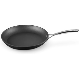 Сковорода Le Creuset алюмінієва з антипригарним покриттям, 30 см, для всіх типів плит, індукція, антрацит/срібло