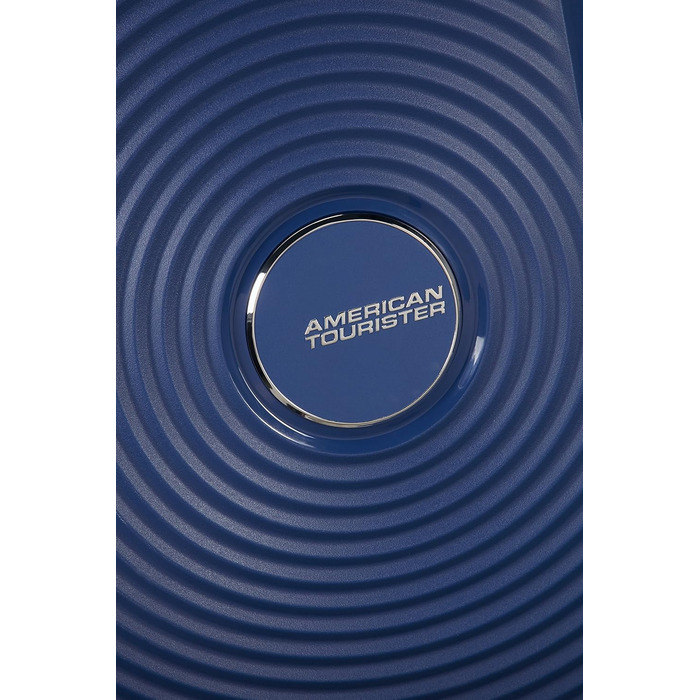 Валіза American Tourister Soundbox Spinner L, розширена, 77 см, 97/110 л, темно-синя (Midnight Navy)