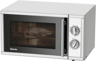 Мікрохвильова піч Bartscher 9231D-GR 610856, професійна, електрична, 23 л, нержавіюча сталь