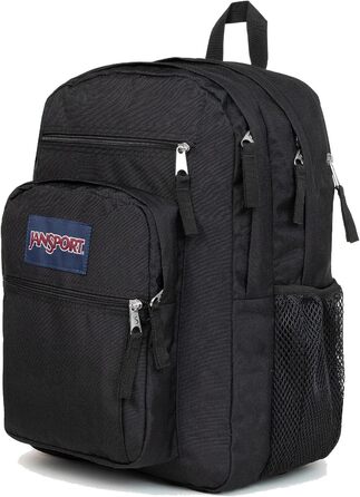 Рюкзак JanSport Big Student чорний, великий шкільний для підлітків та студентів