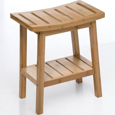 Бамбуковий шезлонг WELL HOME Harmonie в японському стилі Zen, 46x39x25 см