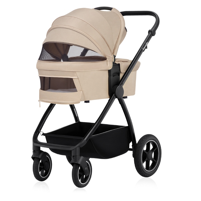 Дитячий візок 3в1 Lionelo LO-MERIL 3IN1, колір Beige Sand