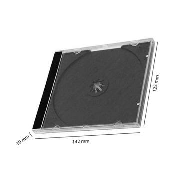 Стійка-полиця для CD-дисків, органайзер на 20 дисків, вільха