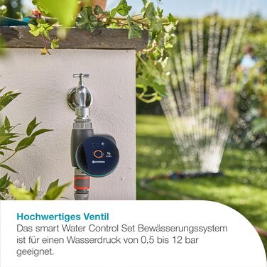 Gardena Smart Water Control 19033-20: Автоматичний контролер поливу з інтеграцією Smart Home та захистом від заморозків