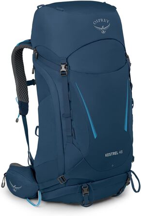 Туристичний рюкзак Osprey Kestrel 48 л, синій, розмір L-XL