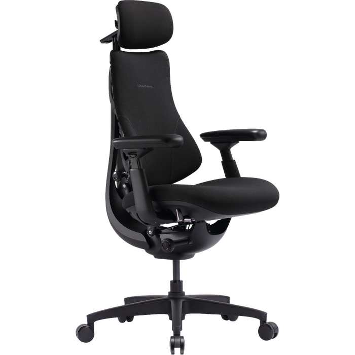 Крісло офісне ергономічне LiberNovo Omni SE Obsidian 48 см