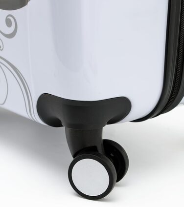 Набір дорожніх валіз BEIBYE Butterfly 2060 з TSA-замком, 4 предмети: XL (75см), L (66см), M (56см) та косметичка (S), міцний пластик
