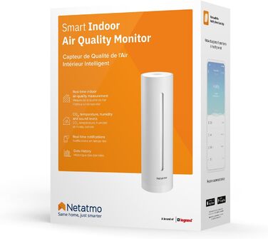 Netatmo Home Coach - монітор якості повітря в приміщенні, NHC-DE (лімітована серія)