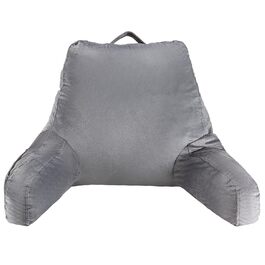 Крісло-мішок VEVOR з memory foam, з кишенями та чохлом з велюру, сіре - для читання, перегляду телевізора та ігор