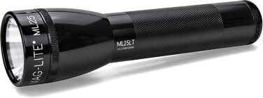 Ліхтар Mag-Lite ML25LT LED чорний, 2xC, 177 люмен, 10x15x20 см