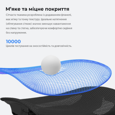 Крісло ігрове Anda Seat X-Air Mega Size XL Mesh Space Black