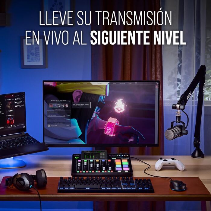 RØDE RØDECaster Duo: Комплект для подкастів, стрімінгу, музики (RCP II Noir)