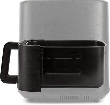 Аерофритюрниця Girmi FG26 Ecofrit Bis з двома зонами приготування, 9 л, 2400 Вт, цифровий дисплей, антипригарне покриття, чорна