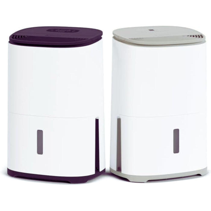 Meaco MeacoDry Arete® Two 25L: Повітряний осушувач та очищувач з HEPA-фільтром H13, Wi-Fi, інтелектуальні режими (сушка білизни, енергозбереження, тихий режим), гарантія 5 років (Колір: Pebble)