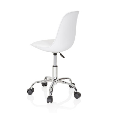 Дитячий стілець-оберталка FANCY II, білий, hjh OFFICE