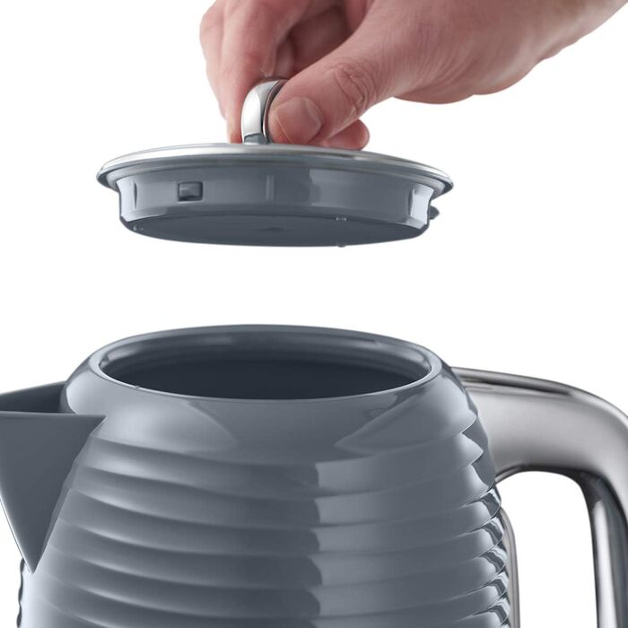 Тостер Russell Hobbs Inspire на 2 тости, нержавіюча сталь, з підставкою для булочок, 6 режимів, розморожування та підігрів 24373-56