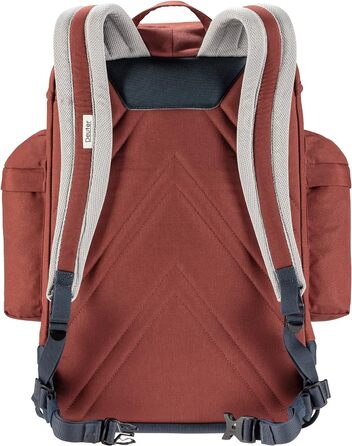 Рюкзак Deuter Wengen Vintage 25 л, червоно-синій, міський