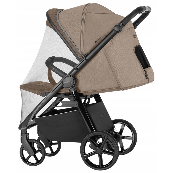 Дитячий прогулянковий візок Carrello Bravo SL Sand Beige (до 22 кг)