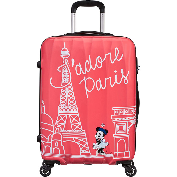 Дитяча валіза American Tourister Disney Legends Spinner S, 65 см, 36 л, багатоколірна (Minnie Paris)