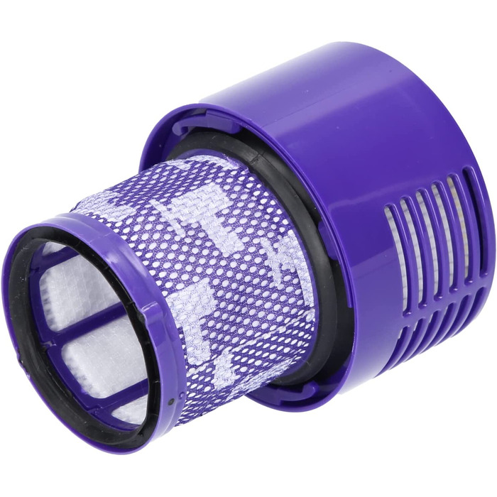 HEPA фільтр McFilter для пилососа Dyson V10 SV12 (набір 4 шт), сумісний з Absolute Extra, Animal, Total Clean, Motorhead, Parquet, Nickel, змінний та багаторазовий, альтернатива 969082-01, миючий фільтр