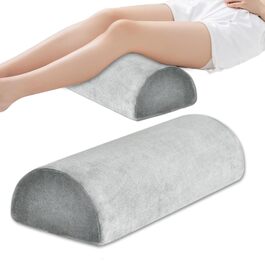 Подушка з піни Memory Foam для ніг, колін та попереку. Ортопедична подушка для сну на боці та спині, підтримка шиї, ніг, колін та талії