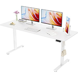 Електричний регульований стіл ERGOMAKER 170x60 см (білий)
