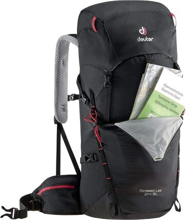 Жіночий туристичний рюкзак Deuter Speed Lite 24 SL, чорний