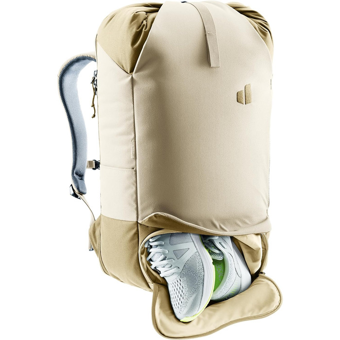Рюкзак Deuter Utilion 30 з відділенням для взуття, рол-топ, 30 л, Bone-Desert