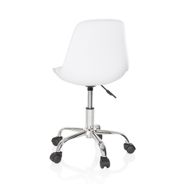 Дитячий стілець-оберталка FANCY II, білий, hjh OFFICE