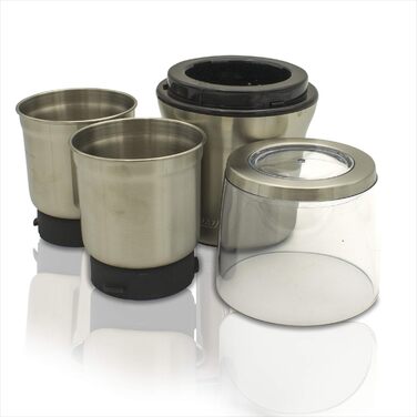 Електрична кавомолка MPM MMK-06, 200 Вт, нержавіюча сталь, BPA-free, 70 г/хв
