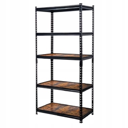 Стелаж Mega-M LOFT, 90х180х40 см, відтінки коричневого
