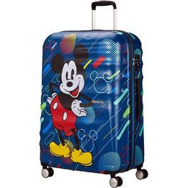 Валіза American Tourister Wavebreaker Disney Spinner 77 см 96 л Міккі Маус мультиколор