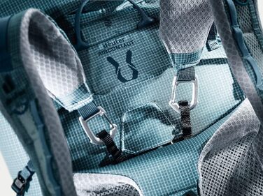 Жіночий ультралегкий трекінговий рюкзак Deuter Aircontact Ultra 45+5 л Dusk-Atlantic