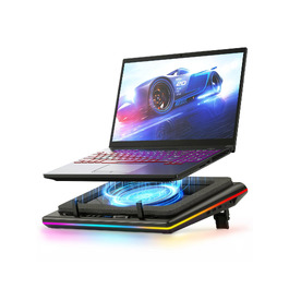 Ігровий охолоджувач для ноутбука Ilano RGB Cooling Pad з підсвіткою