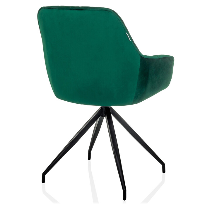 Стілець обідній ELVERUM Velvet Green hjh LIVING