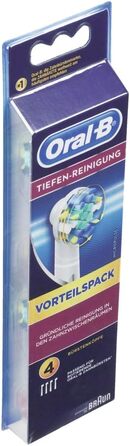Смінні зубні щітки Braun Oral-B Precision Clean Deep Clean (EB), глибоке очищення, жовті, 4 шт.