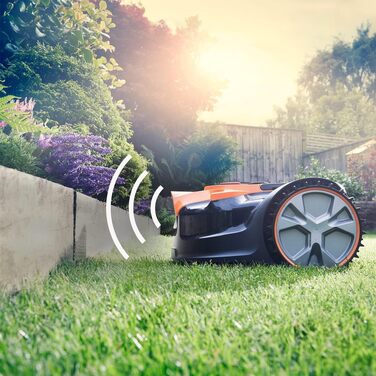 Робот-газонокосарка LawnMaster VBRM16 OcuMow для саду до 100 м², бездротовий та ефективний
